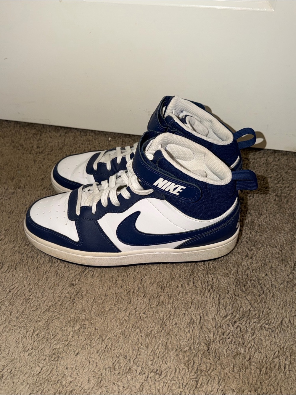 Nike Navy Hightops